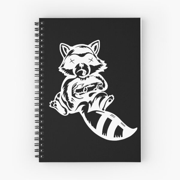 Item preview, Dead Raccoon Holding Corn - White and Black designed and sold by Batmantis275.