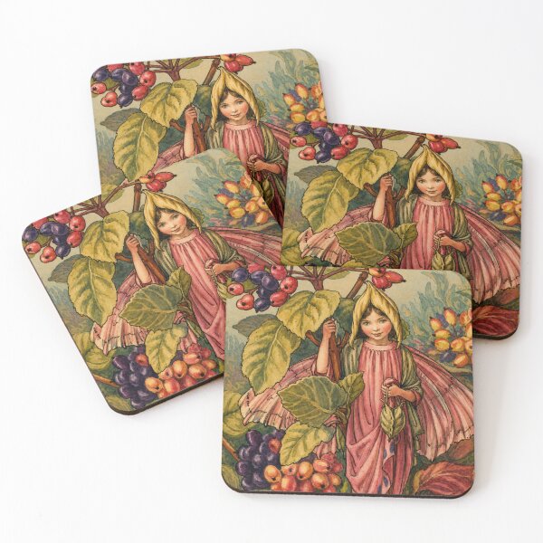 Item preview, Fairy Art Nouveau Illustration Vintage Woodland Girl for Cottagecore Lovers designed and sold by RickE.