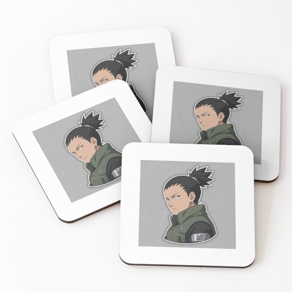 Item preview, Lazy Genius Shikamaru Nara Minimal Anime Sticker designed and sold by ZenOtaku Lab.