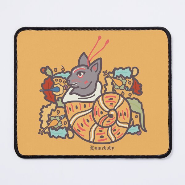 Item preview, Cute Medieval Snail Cat Colorful Drawing designed and sold by MariOyama.