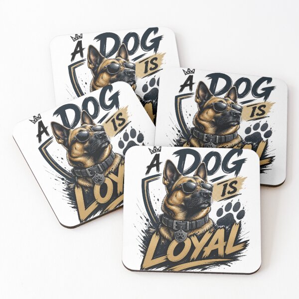 Item preview, A Dog Is Loyal designed and sold by Newthingzy.