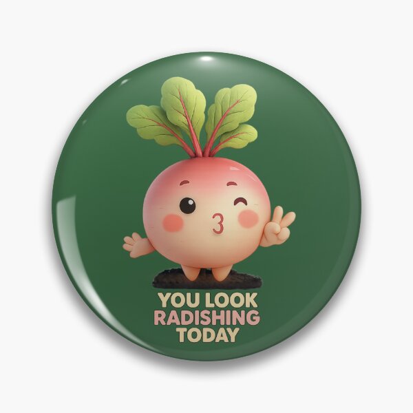 Item preview, You Look Radishing Today designed and sold by Wobble Studio.