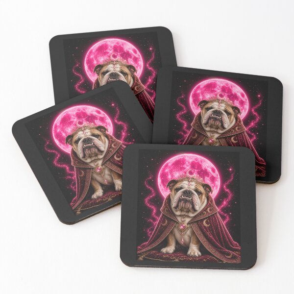 Item preview, Moon Queen Bulldog designed and sold by ZunZunArt.