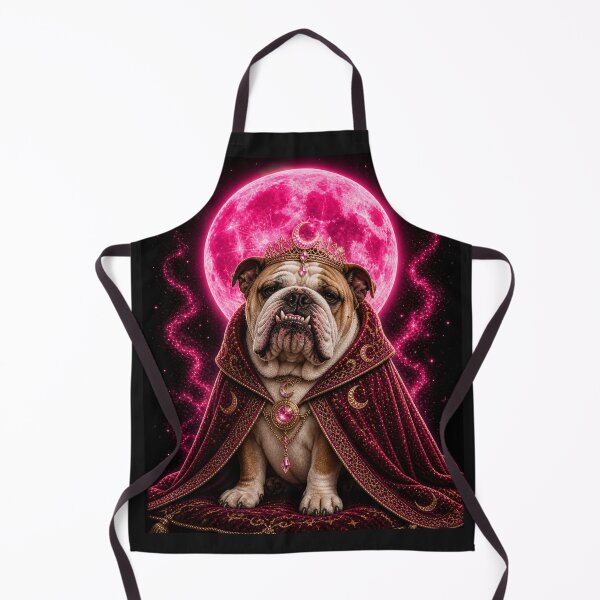 Item preview, Moon Queen Bulldog designed and sold by ZunZunArt.