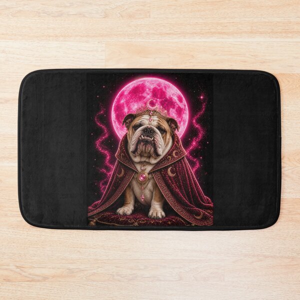 Item preview, Moon Queen Bulldog designed and sold by ZunZunArt.