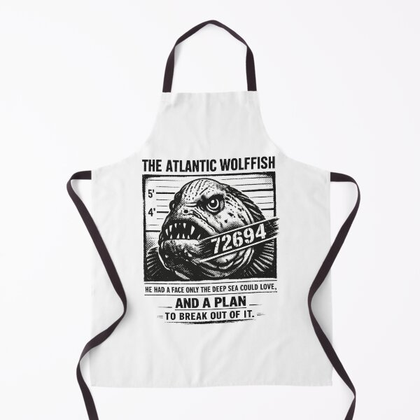 Item preview, Atlantic Wolffish Mugshot Deep Sea Rebel designed and sold by WildlifeInc.
