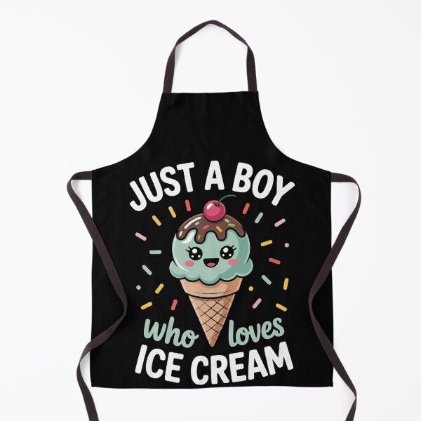 Item preview, Just a boy who loves ice cream designed and sold by jkrphoto.