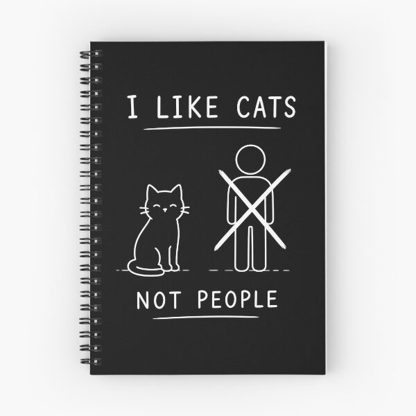 Item preview, I Like Cats✅ - Not People❌ designed and sold by apex.vibe.