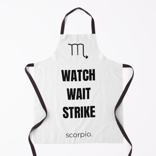 Artikelvorschau, Scorpio Sternzeichen-Uhr Wait Strike Design entworfen und verkauft von Milena018.