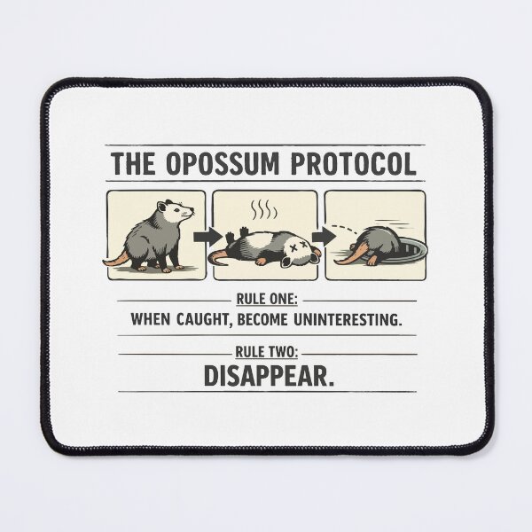 Item preview, Opossum Protocol Mastering Strategic Disappearance designed and sold by WildlifeInc.