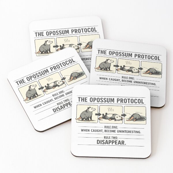Item preview, Opossum Protocol Mastering Strategic Disappearance designed and sold by WildlifeInc.