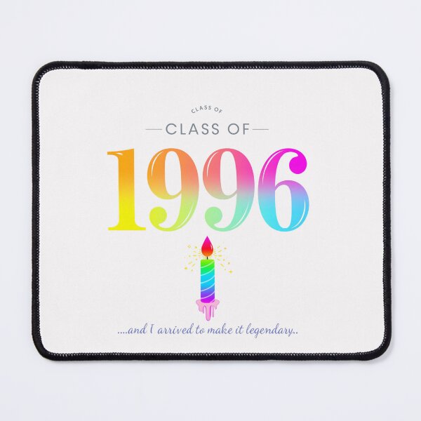 Item preview, Class of 1996 Modern 30th Birthday Candle T-Shirt designed and sold by BornFabulous.
