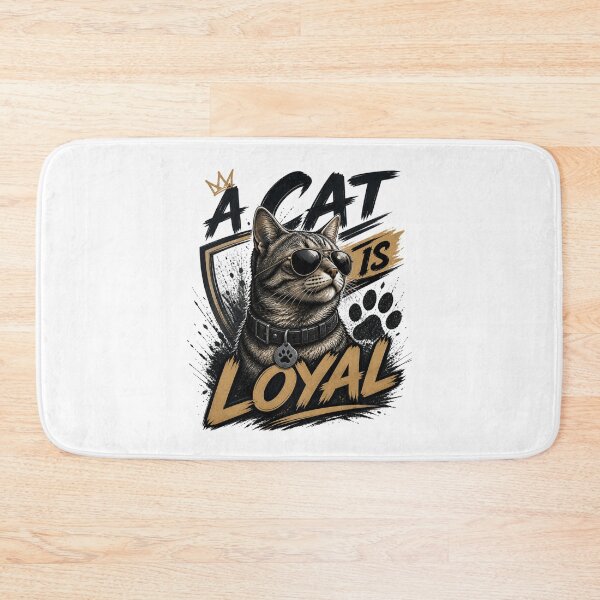 Item preview, Bold Cat Loyalty Design designed and sold by Newthingzy.