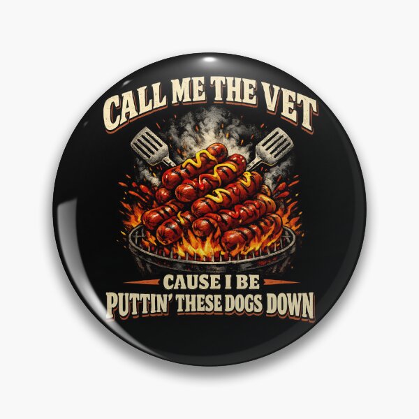 Item preview, Call Me The Vet Funny BBQ Hot Dog Grill Shirt Food Meme designed and sold by LunaMagicStudio.