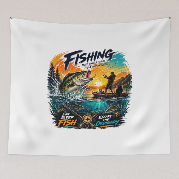 Item preview, Fishing Life – More Than a Hobby, It’s a Way of Life designed and sold by Newthingzy.