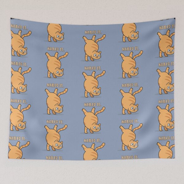 Item preview, Nailed It (Cat Edition) designed and sold by Wobble Studio.