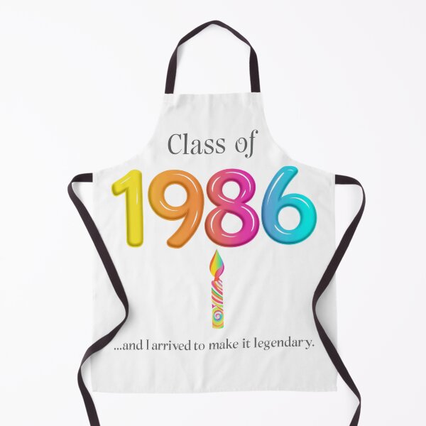 Item preview, Class of 1986 Modern 30th Birthday Candle T-Shirt designed and sold by BornFabulous.