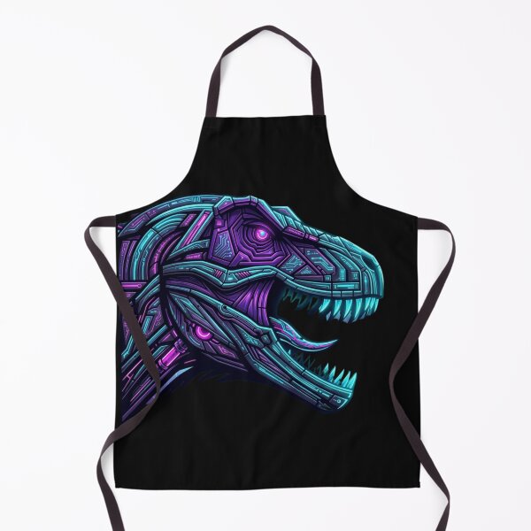 Item preview, Neon Cyberpunk T-Rex Synth wave Dinosaur designed and sold by unboxedbyJuls.