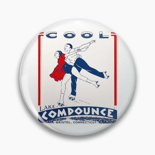Item preview, Cool Lake Compounce Bristol Connecticut Roller Skating Rink Sticker Decal Label designed and sold by tislord.