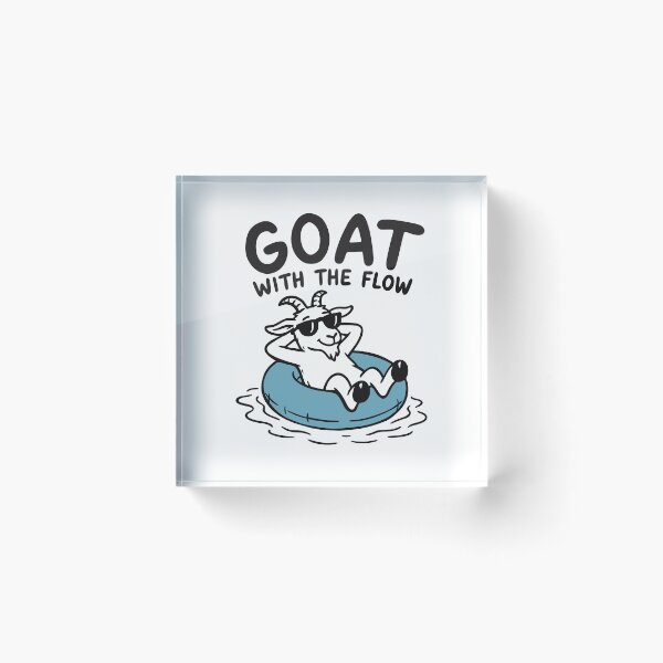 Item preview, Goat with the flow designed and sold by ChunkByChunk.