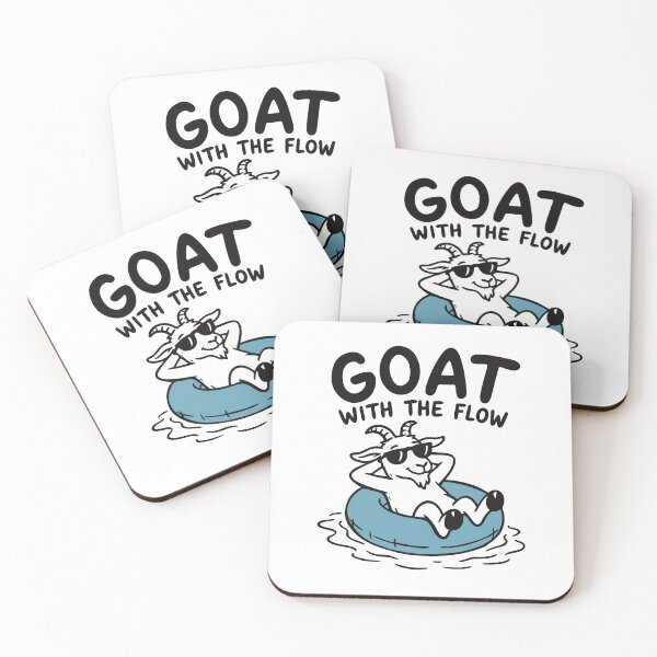 Item preview, Goat with the flow designed and sold by ChunkByChunk.