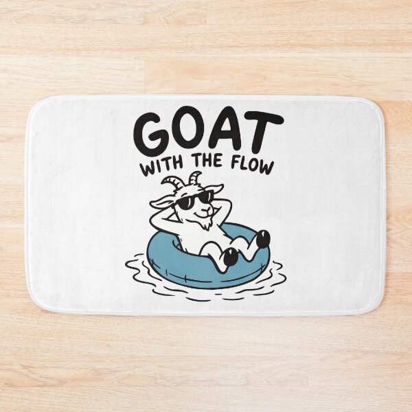 Item preview, Goat with the flow designed and sold by ChunkByChunk.