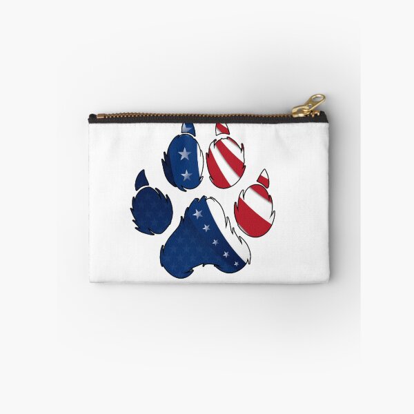 Item preview, Patriotic Paw Print designed and sold by DogLoveArt.