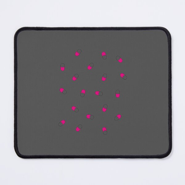 Item preview, Pink pills pattern for positive pharmacist grey designed and sold by FlowaDesign.