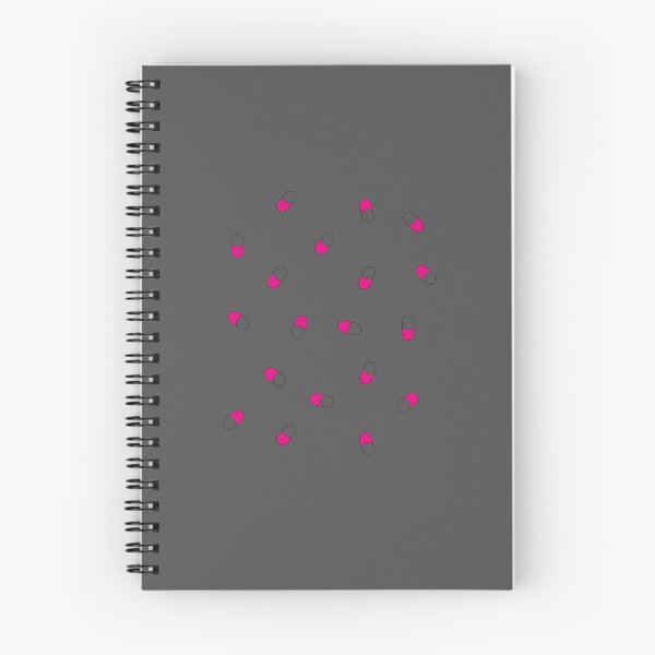 Item preview, Pink pills pattern for positive pharmacist grey designed and sold by FlowaDesign.