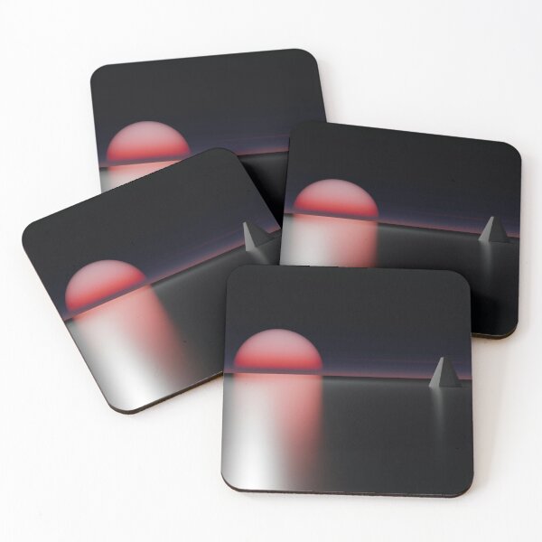 Item preview, Retro Sun Horizon – Minimalist Synthwave Glow designed and sold by printlume-store.