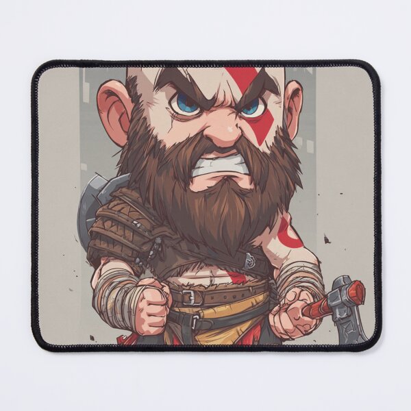 Item preview, Chibi Kratos – Cute God of War Fan Art designed and sold by MyChibiArts.