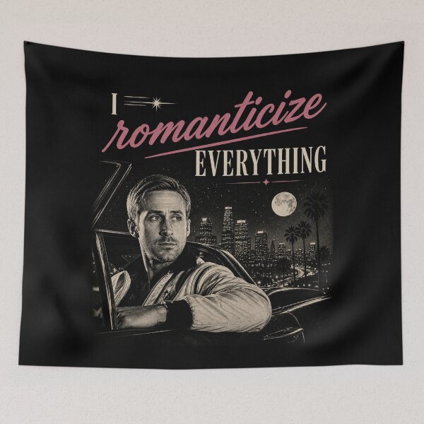 Item preview, I Romanticize Everything - Ryan Gosling designed and sold by hesjustken.