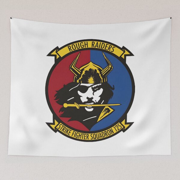 Item preview, VFA-125 Rough Raiders Strike Fighter Squadron Patch designed and sold by CharlieDesings.