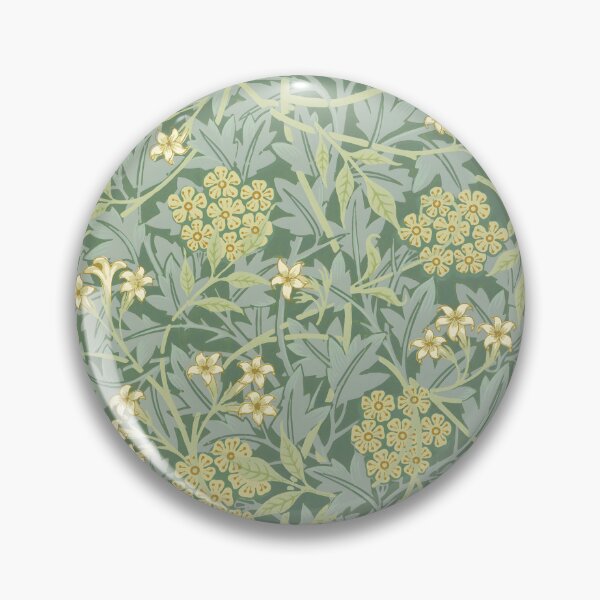 Item preview, Botanical Floral Pattern William Morris Jasmine Flowers designed and sold by Itaya Art.