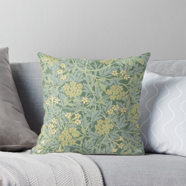 Item preview, Botanical Floral Pattern William Morris Jasmine Flowers designed and sold by Itaya Art.