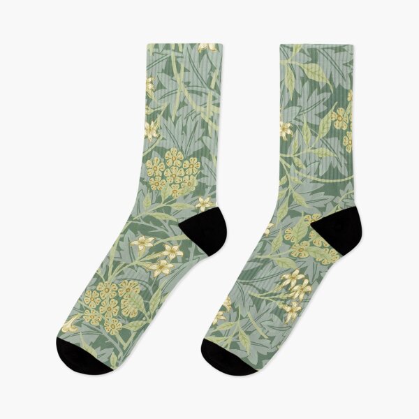 Item preview, Botanical Floral Pattern William Morris Jasmine Flowers designed and sold by Itaya Art.