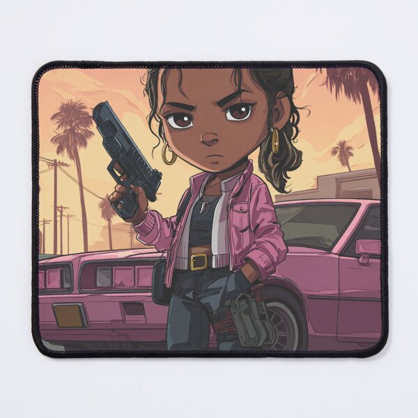 Item preview, Chibi GTA Protagonist – Cute Crime City Fan Art designed and sold by MyChibiArts.