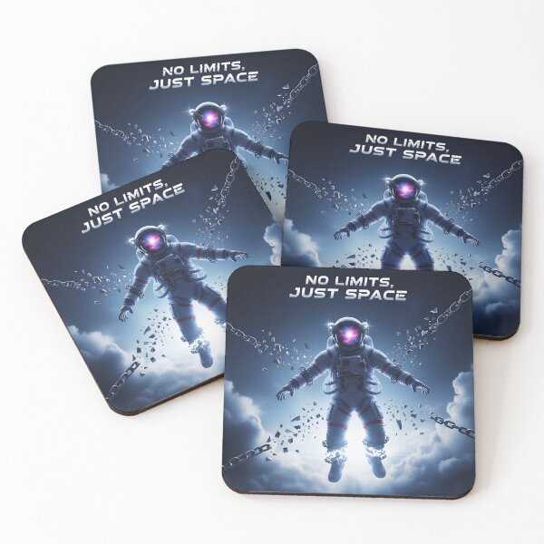 Item preview, No Limits, Just Space – Astronaut Freedom Design | Break Boundaries Cosmic Art designed and sold by Altair_.