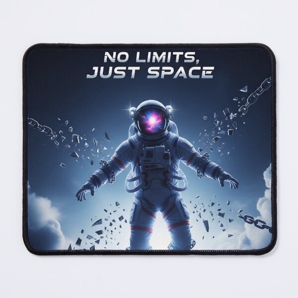Item preview, No Limits, Just Space – Astronaut Freedom Design | Break Boundaries Cosmic Art designed and sold by Altair_.