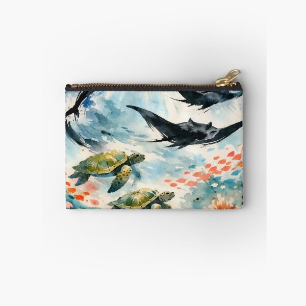 Item preview, Sunlit Currents Over Coral Skies designed and sold by WildlifeInc.