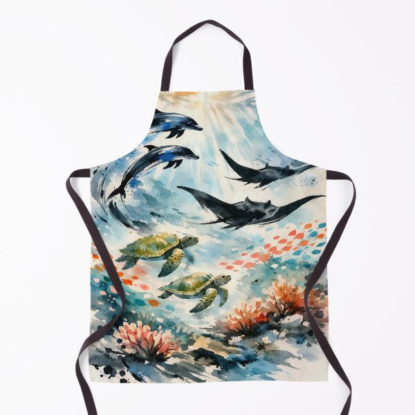 Item preview, Sunlit Currents Over Coral Skies designed and sold by WildlifeInc.