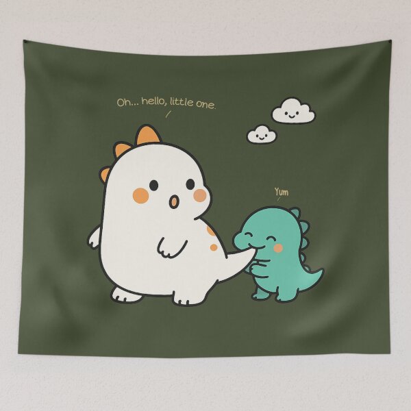 Item preview, Dino Snuggles designed and sold by Wobble Studio.