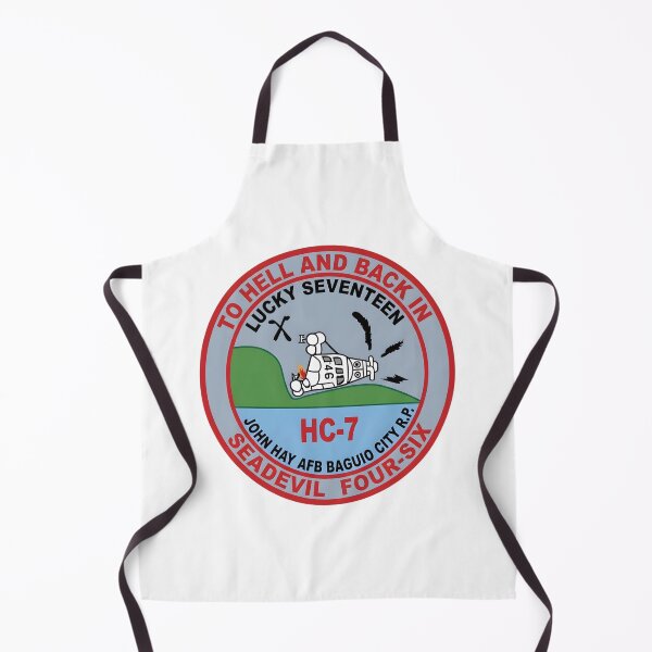 Item preview, Navy HC-7 Seadevils Lucky Seventeen Rescue Mission Patch designed and sold by CharlieDesings.