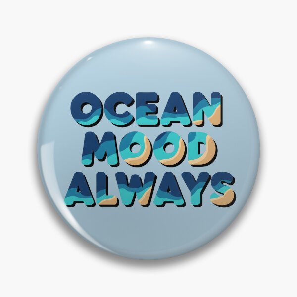 Item preview, Ocean Mood Always – Coastal Identity Typography Design designed and sold by Sea Gem.