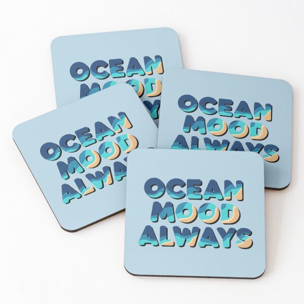 Item preview, Ocean Mood Always – Coastal Identity Typography Design designed and sold by Sea Gem.