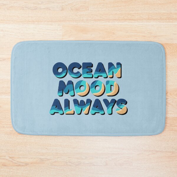 Item preview, Ocean Mood Always – Coastal Identity Typography Design designed and sold by Sea Gem.