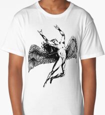 ICARUS THROWS THE HORNS - black ***FAV ICARUS GONE? SEE BELOW*** Long T-Shirt