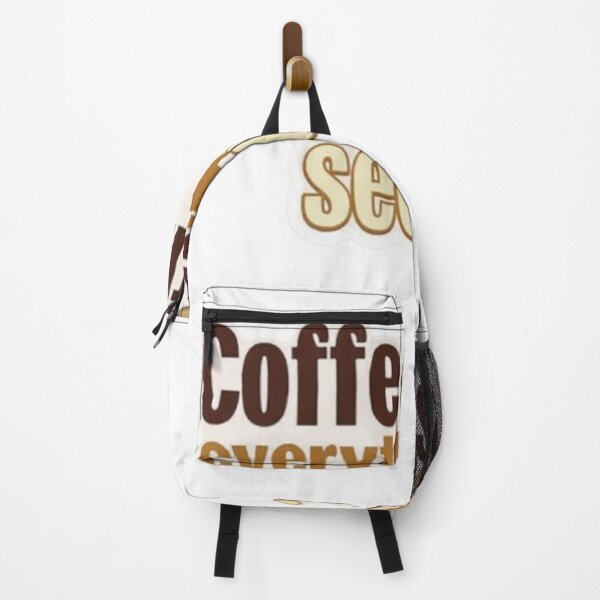 Item preview, Funny Coffee Lover Quote Sticker designed and sold by Chromatic Artistry.