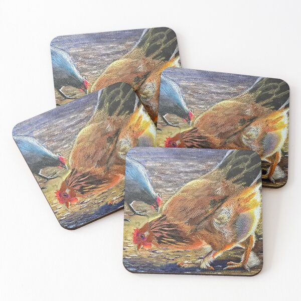 Item preview, Chickens in the Sunshine designed and sold by JurassicParkans.