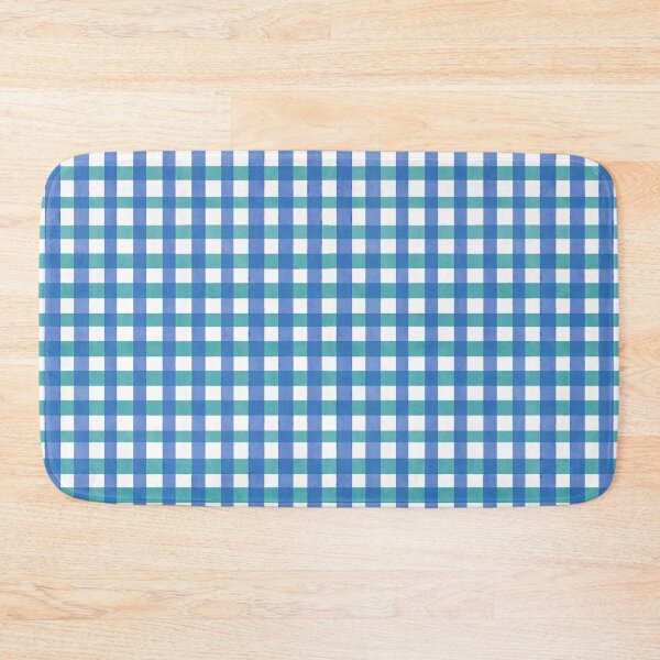 Item preview, green blue grid designed and sold by today is your ducky day.